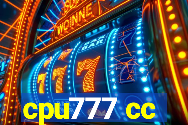 cpu777 cc